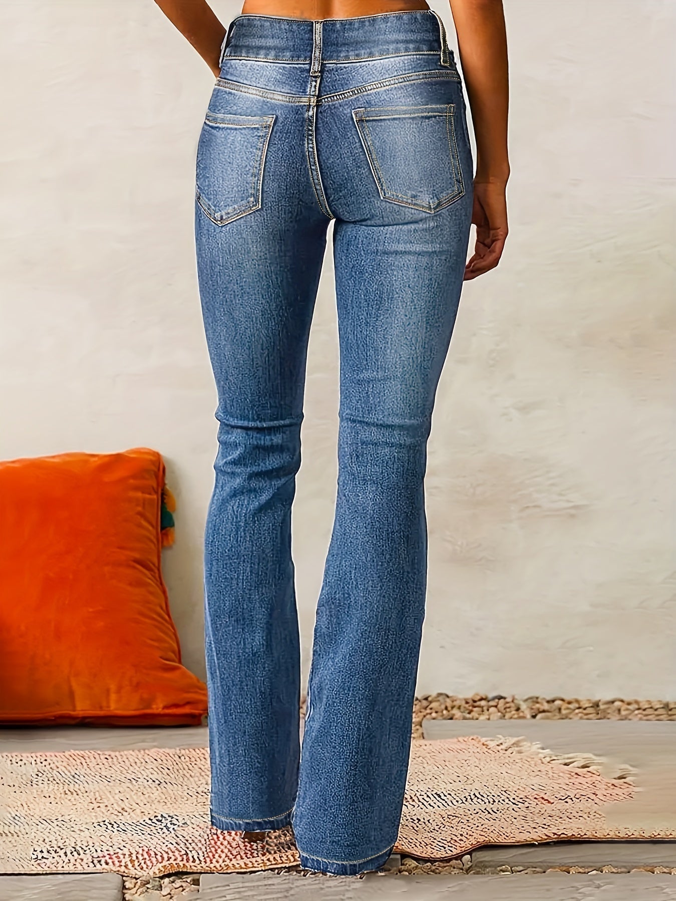Grace Women's High-Waisted Flared Jeans