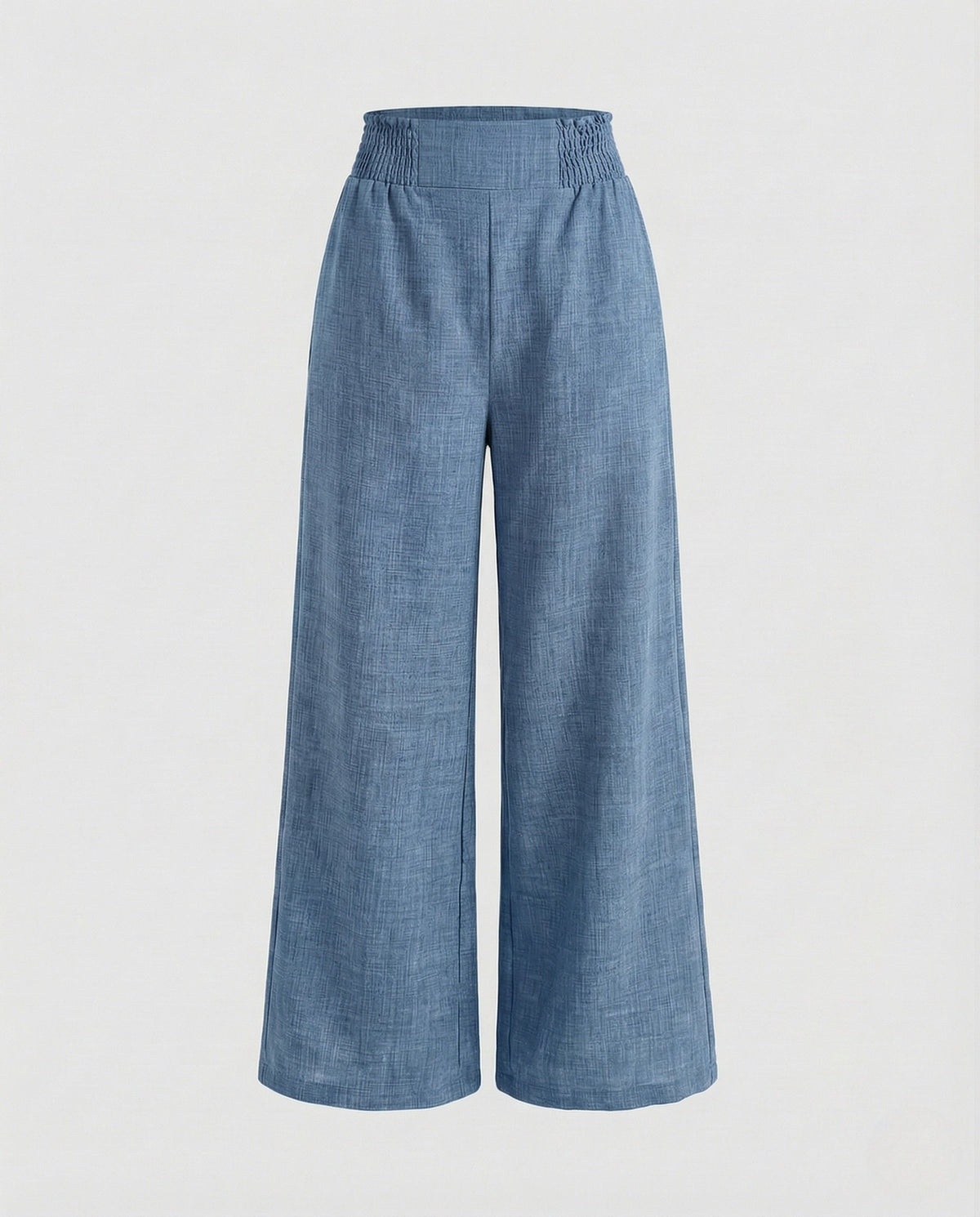 Amelia Linen Pants Blue