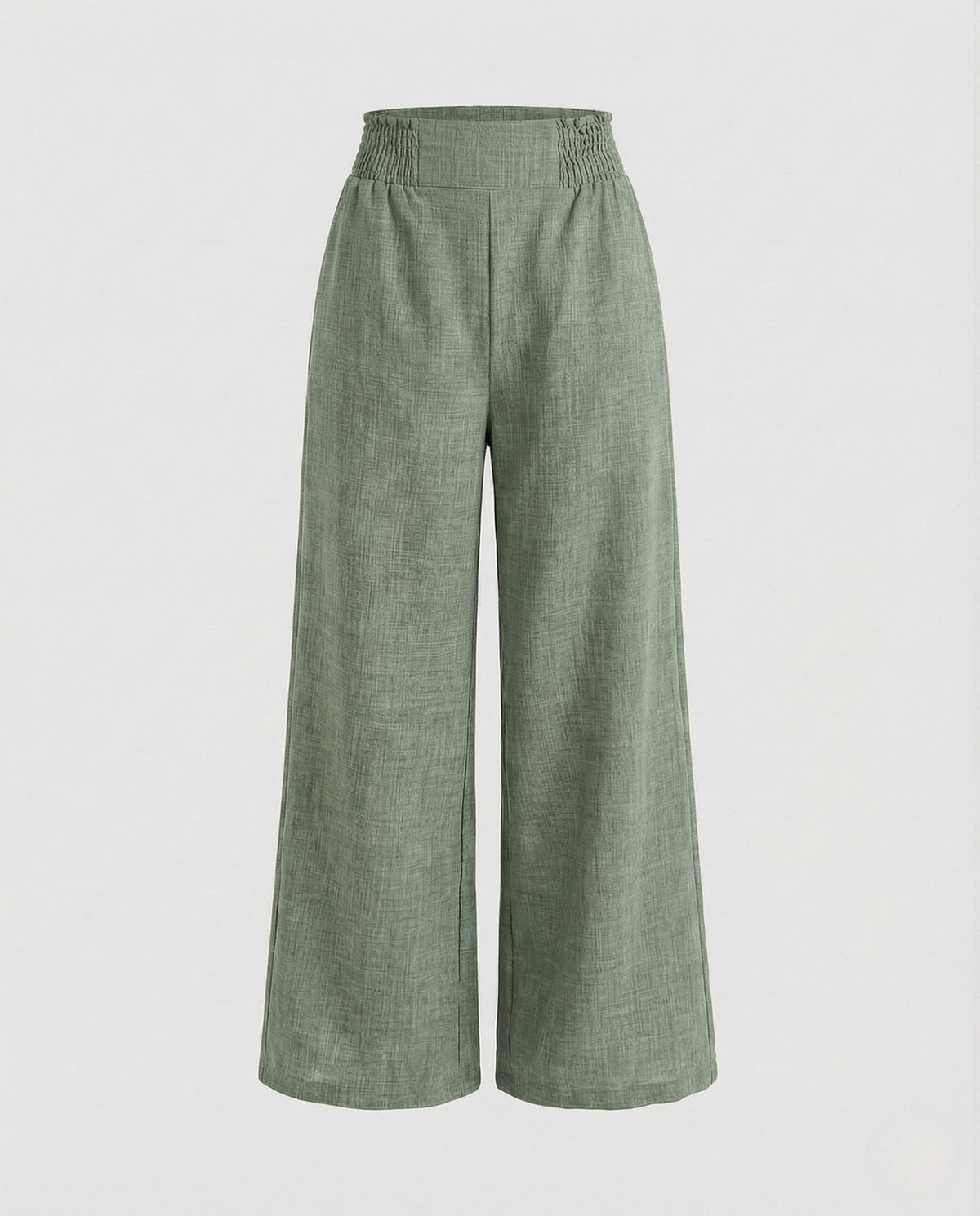 Amelia Linen Pants Green