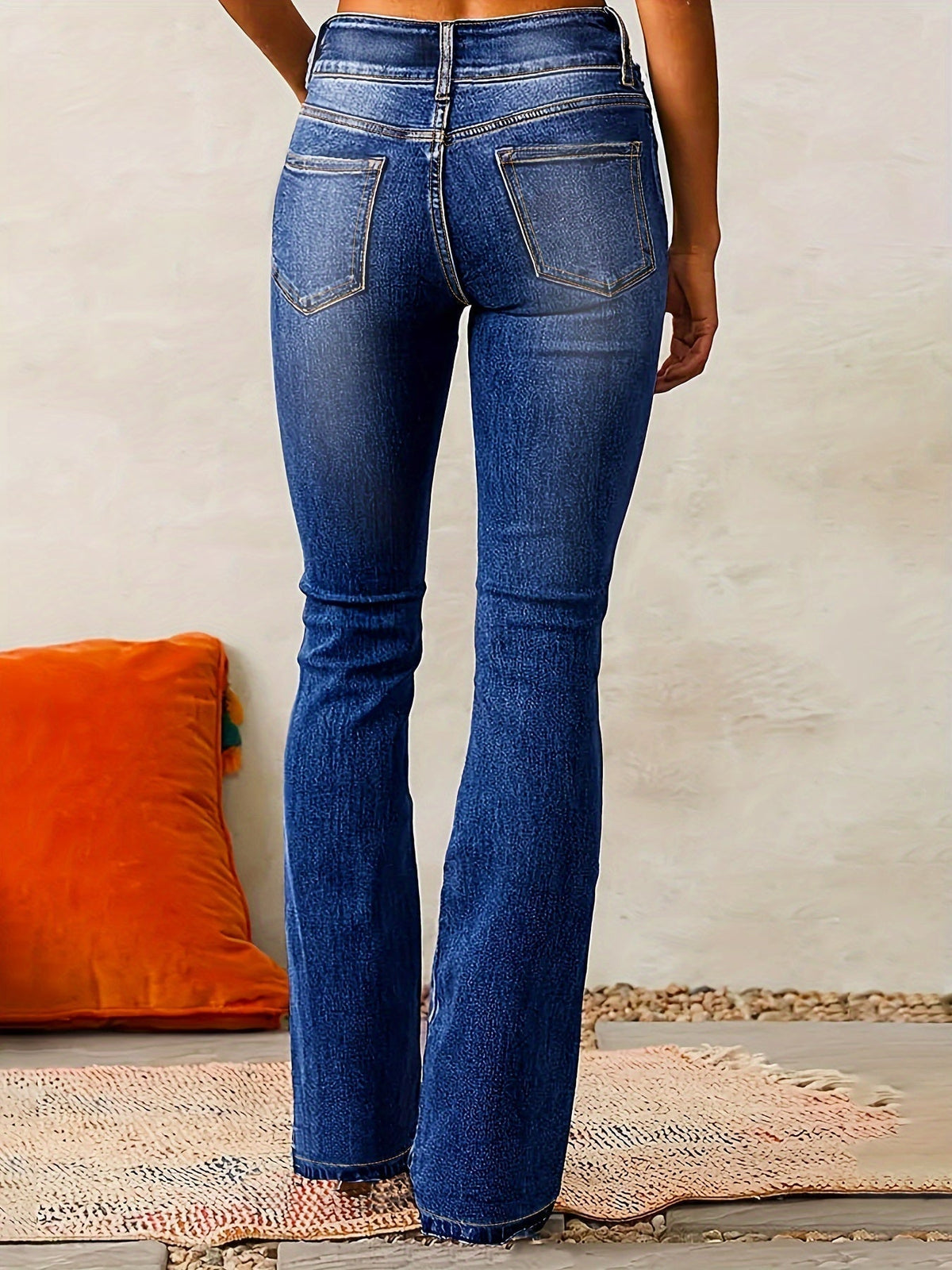 Grace Women's High-Waisted Flared Jeans