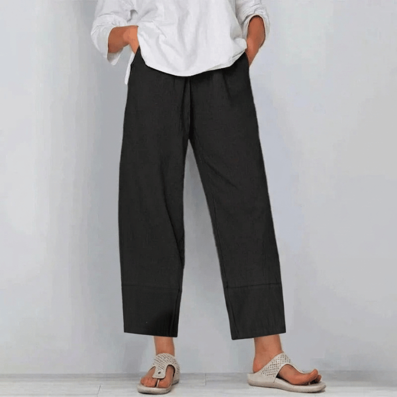 Lillian Chic High-Quality Tailored Pants - Black