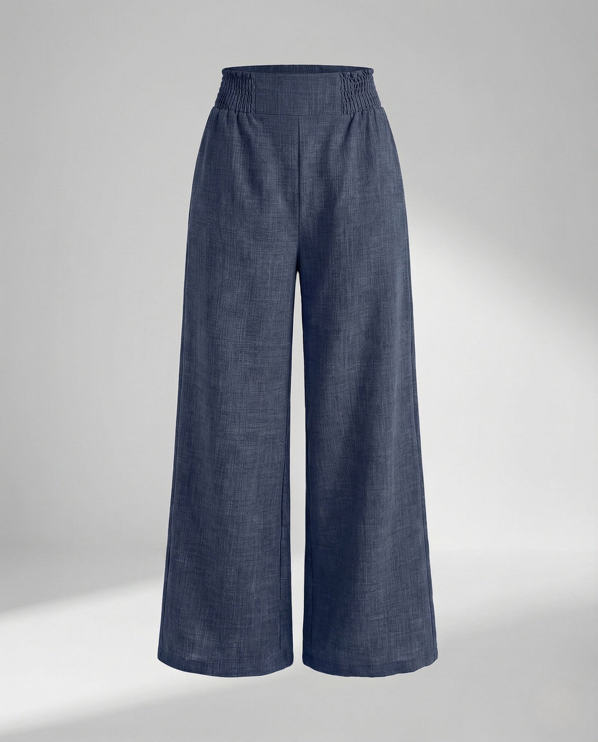 Amelia Linen Pants Dark Blue