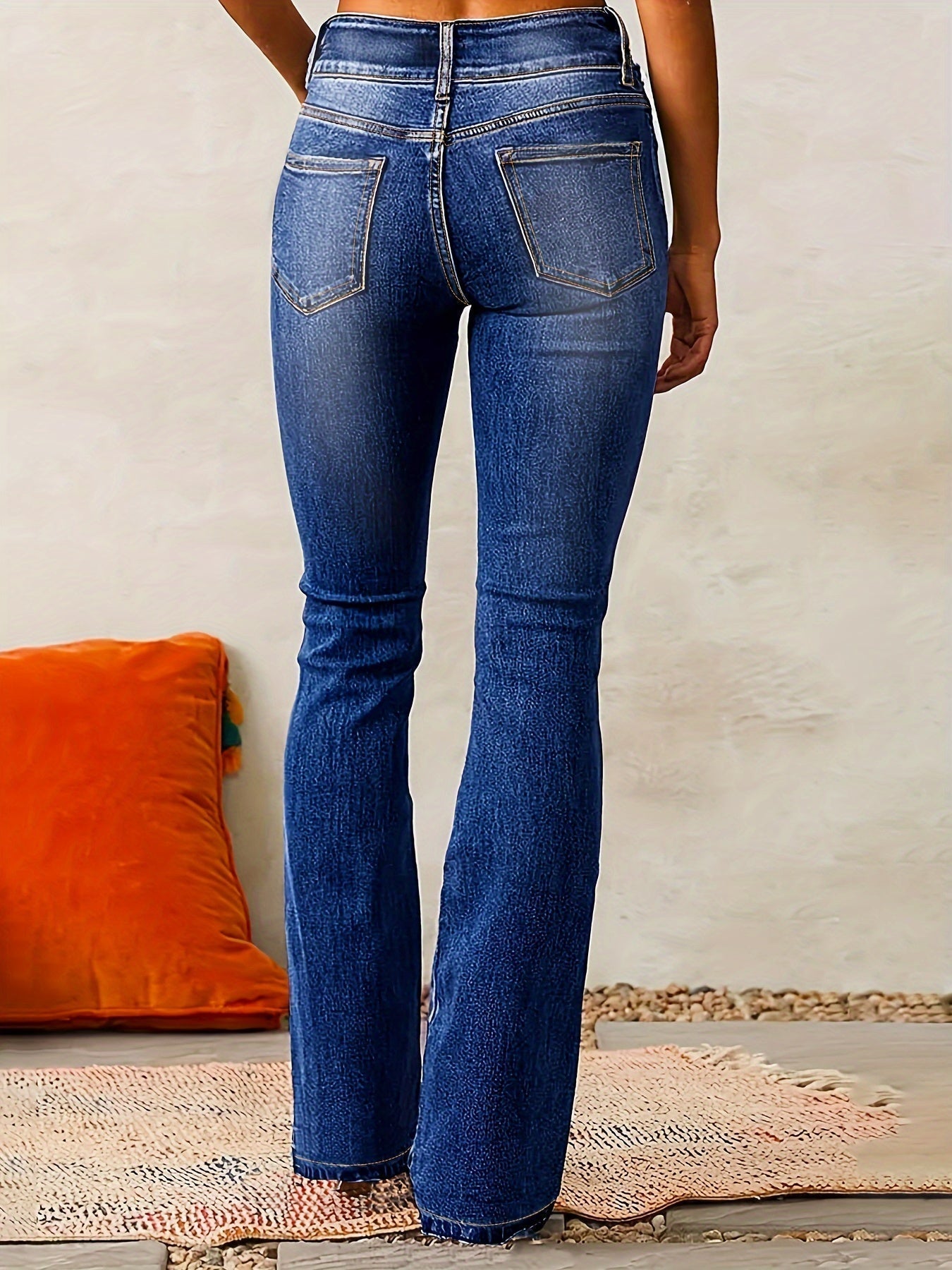 Grace Women's High-Waisted Flared Jeans